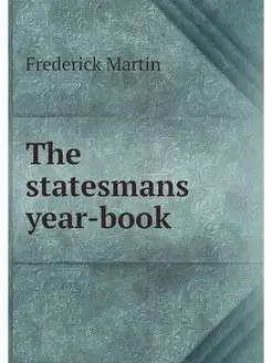 The statesmans year-book