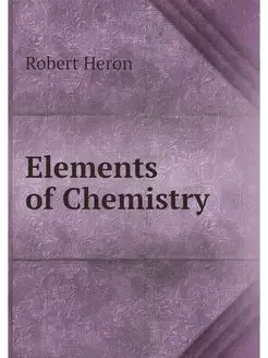 Elements of Chemistry