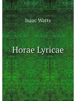 Horae Lyricae