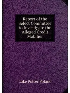 Report of the Select Committee to Inv