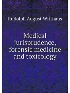 Medical jurisprudence, forensic medic