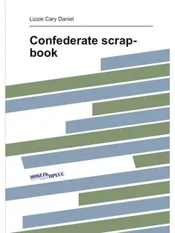 Confederate scrap-book