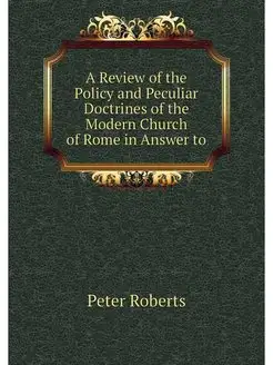 A Review of the Policy and Peculiar D