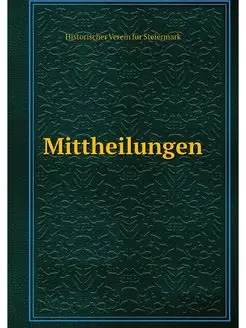 Mittheilungen