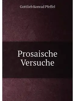 Prosaische Versuche