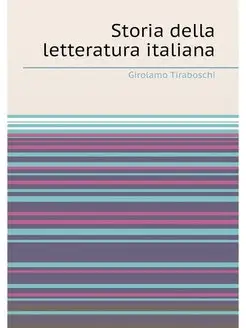 Storia della letteratura italiana