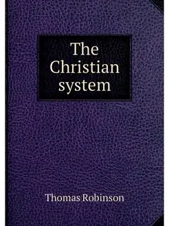 The Christian system