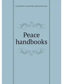 Peace handbooks