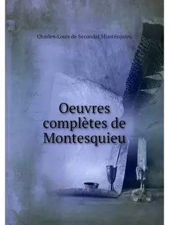 Oeuvres completes de Montesquieu