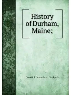 History of Durham, Maine