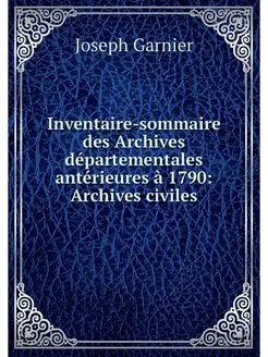 Inventaire-sommaire des Archives depa