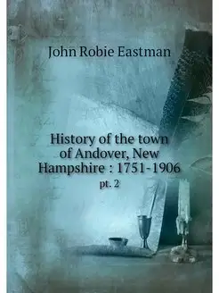 History of the town of Andover, New H