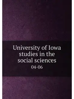 University of Iowa studies in the soc