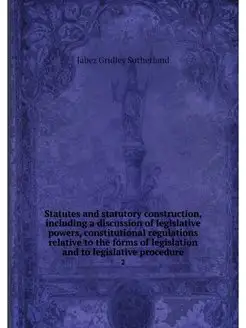 Statutes and statutory construction