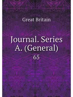 Journal. Series A. (General). 65