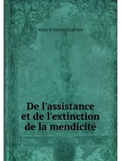 De l'assistance et de l'extinction de