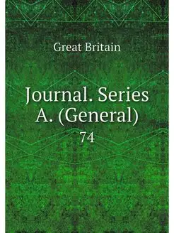 Journal. Series A. (General). 74