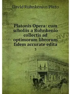 Platonis Opera cum scholiis a Ruhnke