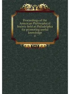 Proceedings of the American Philosoph