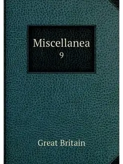 Miscellanea. 9