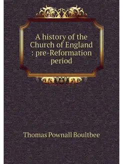 A history of the Church of England