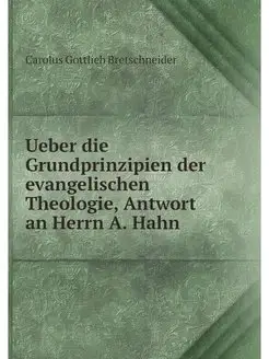 Ueber die Grundprinzipien der evangel