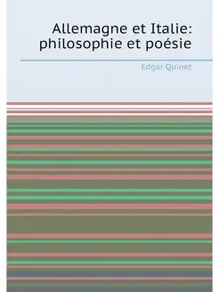 Allemagne et Italie philosophie et p