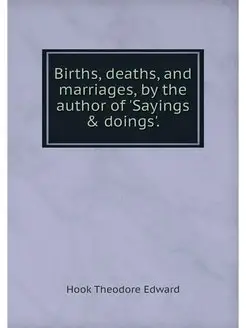 Births, deaths, and marriages, by the