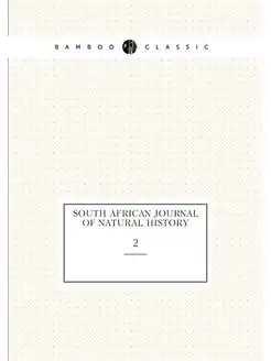 South African journal of natural history. 2