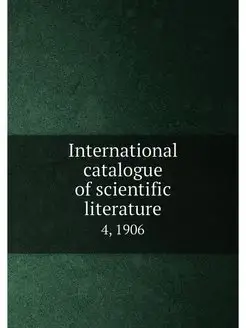 International catalogue of scientific