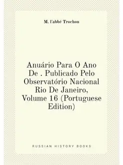 Anuário Para O Ano De . Publicado Pelo Observatório