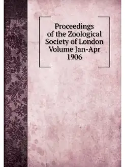 Proceedings of the Zoological Society