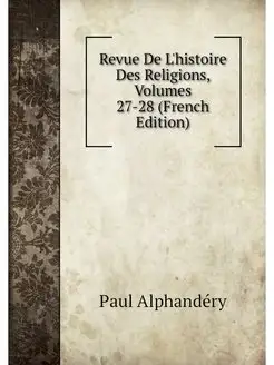 Revue De L'histoire Des Religions, Vo