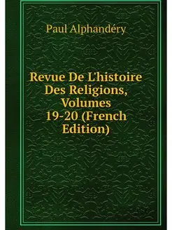 Revue De L'histoire Des Religions, Vo