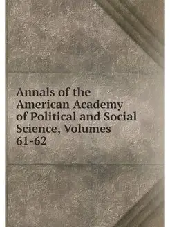 Annals of the American Academy of Pol