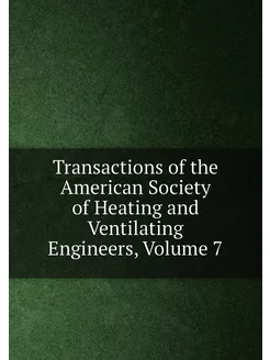 Transactions of the American Society of Heating and