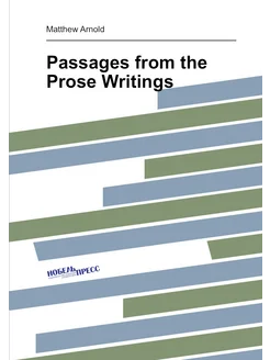 Passages from the Prose Writings