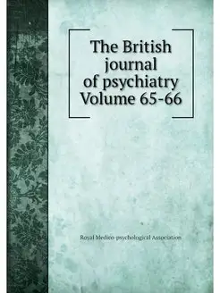 The British journal of psychiatry Vol