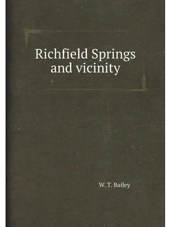 Richfield Springs and vicinity