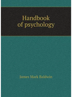 Handbook of psychology