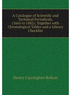 A Catalogue of Scientific and Technic