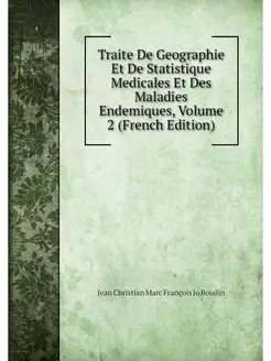 Traite De Geographie Et De Statistiqu