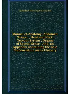 Manual of Anatomy Abdomen, Thorax