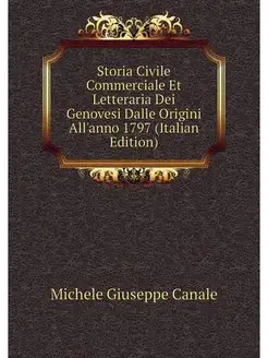 Storia Civile Commerciale Et Letterar