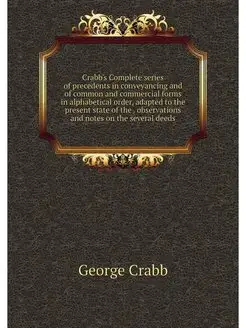 Crabb's Complete series of precedents