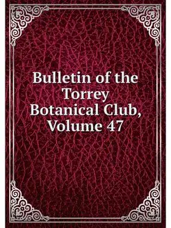 Bulletin of the Torrey Botanical Club