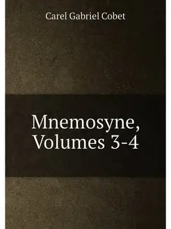 Mnemosyne, Volumes 3-4