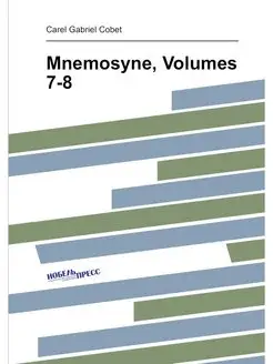 Mnemosyne, Volumes 7-8