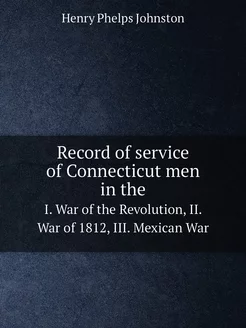 Record of service of Connecticut men