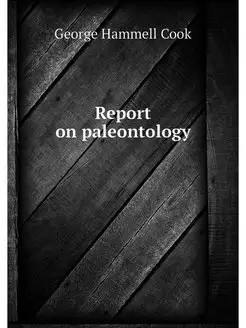 Report on paleontology